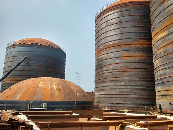 汝州焦粉钢板仓